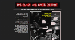 Desktop Screenshot of blackandwhitedistrict.com
